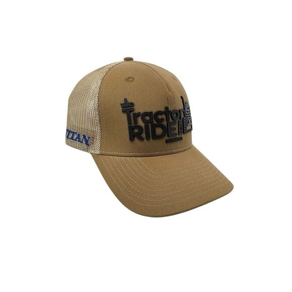 Tractor ride iowa mesh snap back trucker hat  farm Hat One Size Fits Most - Picture 8 of 11